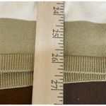 Josephine Chaus  Womens 1 US‎ 1X Gold Ivory Sweater Short Sleeve Silk Blend NEW Photo 2