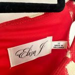 Eliza J Women’s 12 Polka Dot Red Orange Dress New Photo 2