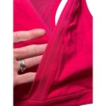 Lululemon  Women 4‎ No So Deep V Neck Mesh Sports Bra Raspberry Hot Pink Photo 1