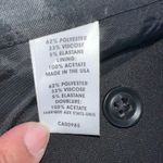 Nanette Lepore Black Pencil Skirt w/Front/Back Slits that Button Closed/Open-10 Photo 11