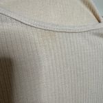 Michael Stars Beige Ribbed Tank Top Photo 5