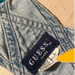 Guess ASO‎ Buffy Summers Vintage 90’s  Jeans Carpenter Blue Jumper Bib Overalls L Photo 14