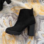 Primark Black Heeled Ankle Booties size 6 Photo 2