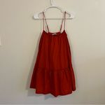 Abercrombie & Fitch Abercrombie Fitch Ruffle Trapeze Mini Dress Photo 1