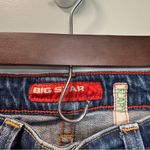 Big star Jeans Y2k Flary Bootcut Wide Jean Mid Rise Dark Wash 25R Photo 2