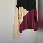 PACT Women's Airplane Colorblock Pullover Black Size XXL Photo 2