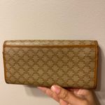 CELINE long wallet macadam beige PVC x leather Photo 1