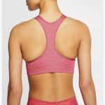 Nike Dri-FIT Swoosh Medium-Support Sports Bra Pink Sz Small Photo 1