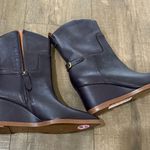 Franco Sarto Purple Etta Pointed Toe Wedge Booties Ankle Boots Size 5.5M Western Photo 10