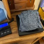 Nike  Hooded Lightweight Athletic Workout Top Woman’s Size XS Blue Black Heather Photo 10