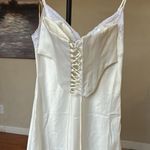 House Of CB  'Soraya' Ivory Satin Slip Dress with Corset‎ NWOT size XS Photo 4