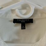 Talbots  Womens Classic Jean Trucker Jacket White Petite S Sp Photo 4