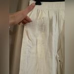 Old Navy Women’s White  Linen Pants Photo 1