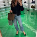 MOTHER Denim Mother The Ditcher Crop Jeans in Leap at the Chance Photo 2