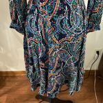 Anthropologie  Maeve maplewood oriental paisley print ruffled midi dress size XS Photo 7