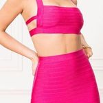 superdown Hot Pink Two Piece Semi Formal Dress Photo 0