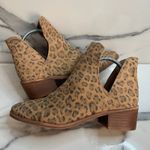 Coconuts by Matisse Women's Leopard Leather Pronto Booties Sz 8 Festival Boho Photo 7