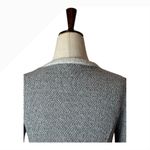 Lucky Brand  Jacket Women XS Gray Knit Asymmetrical Zip Moto Sweater Coat Preppy Photo 4