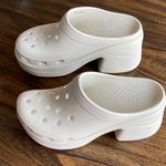 Crocs  Unisex SIREN CLOG in BONE Color SZ WOMEN 10 MENS 8 - Worn Once! Photo 2