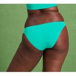 Girlfriend Collective Bay Bikini Bottom in Aqua Medium Photo 2