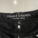 NWT Double D‎ Ranch Black Shorts Western Boho Size 6 Photo 2