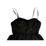 American Eagle Outfitters Tiered Sleeveless Black Dress 8 LBD Party Flirty Fun Photo 11