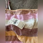 Aerie  beige striped mini lined dress 🌷 Photo 11