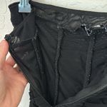 I am gia I.AM.GIA Ophelia Sheer Ruched High-Rise Pant Black Zip Front XXS Photo 10