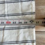 Striped White & Black Swim Cover Photo 5