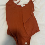 Rust Orange Bodysuit Photo 0