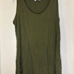 Old Navy Army Green Loose Fitting Tank Top Photo 0