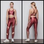 Good American 💕💕 The Liquid Mix Legging Hibiscus Photo 1