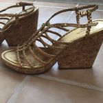 Kate Spade Gold Wedges Photo 1