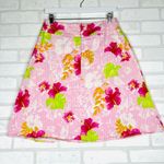 Relativity 🌺 Womens Skirt Shades of Pink Floral Hippie Boho Feminine Size 10 Photo 4