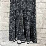 prAna  Women's Cali Gray Geometric Print Racerback Athletic Outdoor Dress Small Photo 2