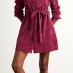 st. john's bay Long Sleeve Burgundy Dress size PL Photo 0