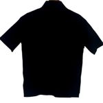 ZARA NWT  Knitwear Collection Short Sleeve Contrast Mock Neck Sweater S Black Photo 10