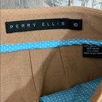 Perry Ellis  Brown Pencil Skirt Photo 1