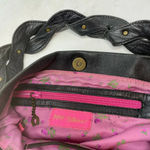 Betsey Johnson Betsy Johnson Vintage Black Vegan Leather Western Horseshoe Shoulder Bag Photo 10