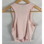 Aerie  Twist Bottom Pink Knit Tank Size Small Photo 4
