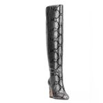 Jessica Simpson NEW  Women's Mistia Over-The-Knee Boots In  Chrome Snake Photo 3