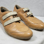 Botticelli Womens Leather Comfort Shoes EU 38 US 8 Tan Italy Textured Soles Photo 0