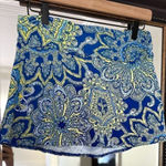 Lands' End Blue Paisley Swim Coverup XS Photo 0