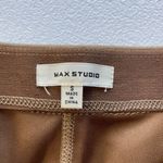 Max Studio Women Small Faux Suede Stretch Pull On Jeggings Pants Camel Vicuna Photo 4