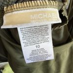 Michael Kors  Olive Green One Piece Swimsuit‎ Size 10 Halter Photo 1