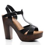 Top Moda Black Heels Photo 0