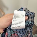 Farm Rio [] Amazonia Night Smocked Mock Neck Long Sleeve Mini Dress Size Large L Photo 10