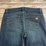 Michael Kors MK Women's Slim Straight Jeans 31 Inch Waist Dark Blue Denim Flawed Photo 5