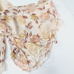 Free People  Everything's Rosy Bodysuit in Tea Combo Photo 7