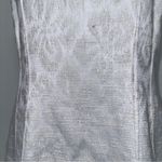 Lafayette 148 NWT Sheath Dress Sleeveless Textured Sheer Inserts Cream size 6 Photo 11